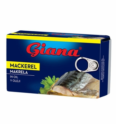 Macrou în ulei de soia  125g